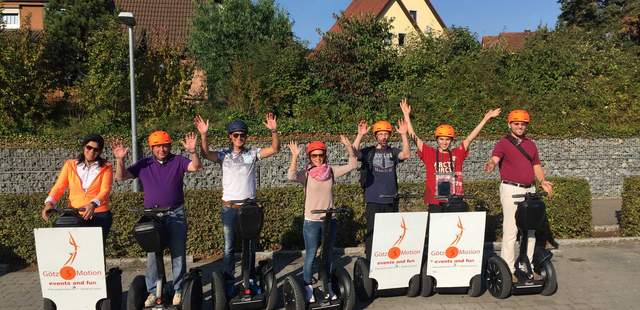 Segwaytour Mosbach Burg Guttenberg