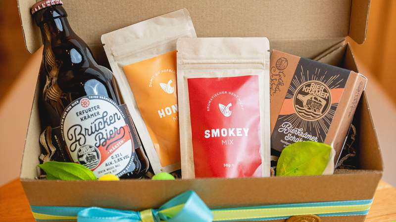 Geschenkbox: Kleines Männergedeck