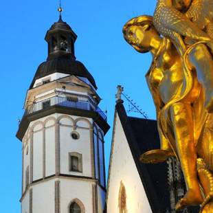 Stadtrundgang mit Aufstieg Turm Thomaskirche