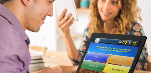 CONNECT - Das Quiz, das Teams verbindet Abstimmung der Quizantwort