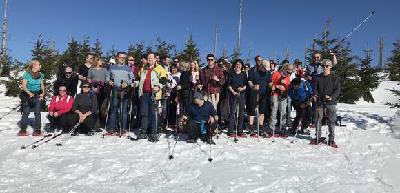 Schneeschuh-Wandern in Niederbayern