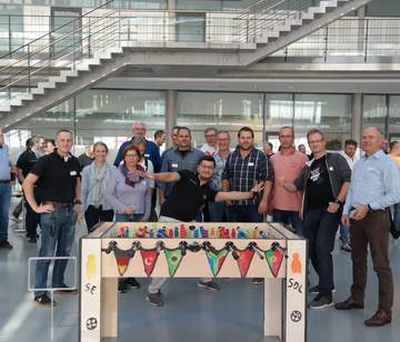 Tischkickerbau - das Teamevent