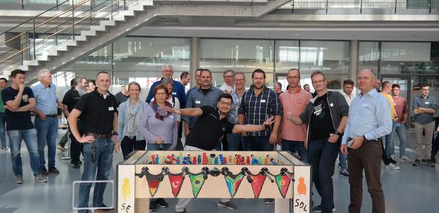 Tischkickerbau - das Teamevent