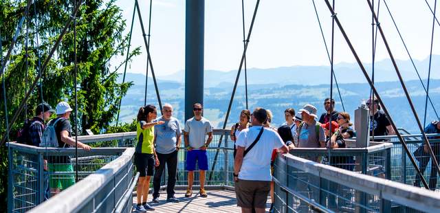 Betriebsauflug am Baumwipfelpfad Allgäu