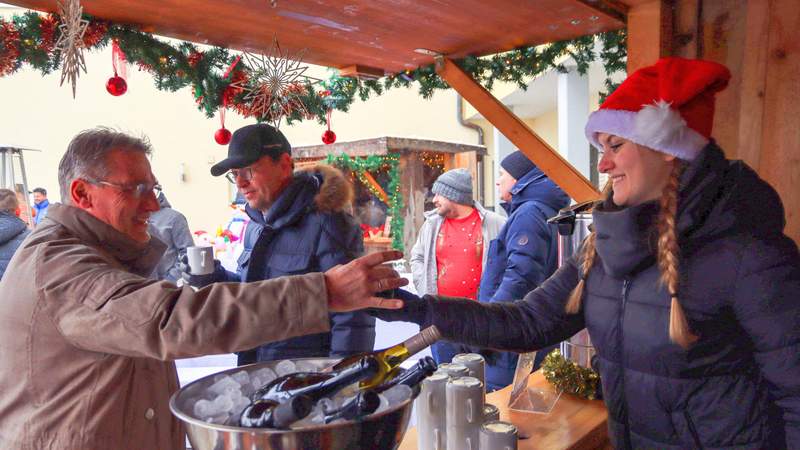 Mobiler Weihnachtsmarkt