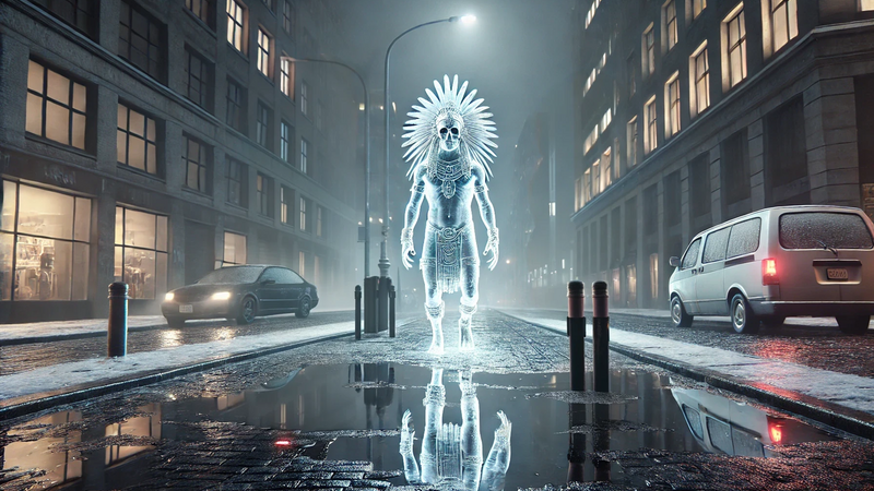 Gott der Azteken