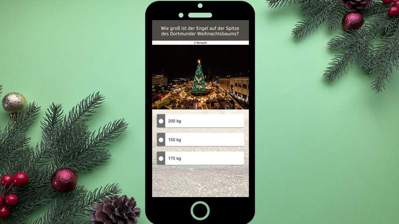 Xmas Team-Rallye mit Moderation vor Ort