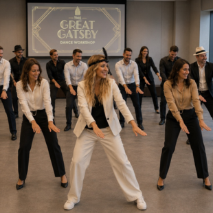 Great Gatsby Dance Workshop Team Event