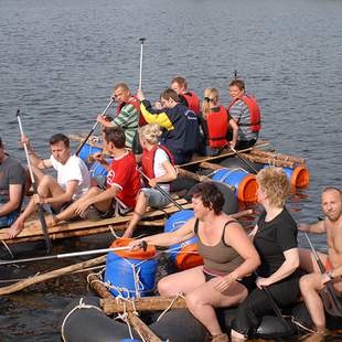 Teambuilding auf dem Wasser