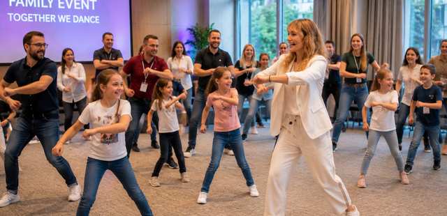 Kinder tanz Family Day – Kids & Parents Dance Experience