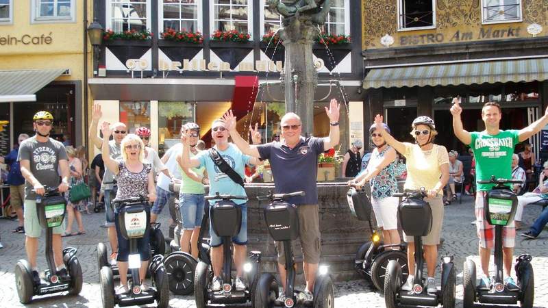 Segway an der Mosel & Einkehr beim Winzer