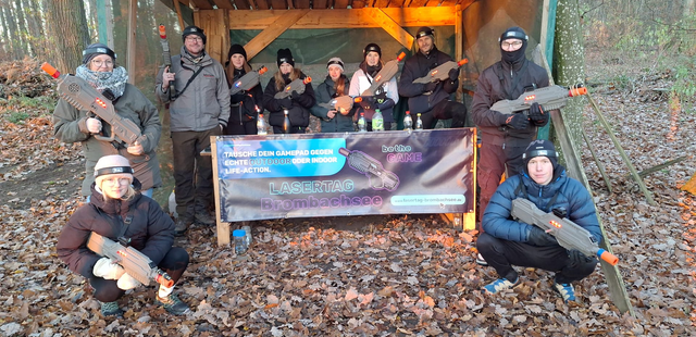 Outdoorlasertag / Familie Freunde Grundpaket