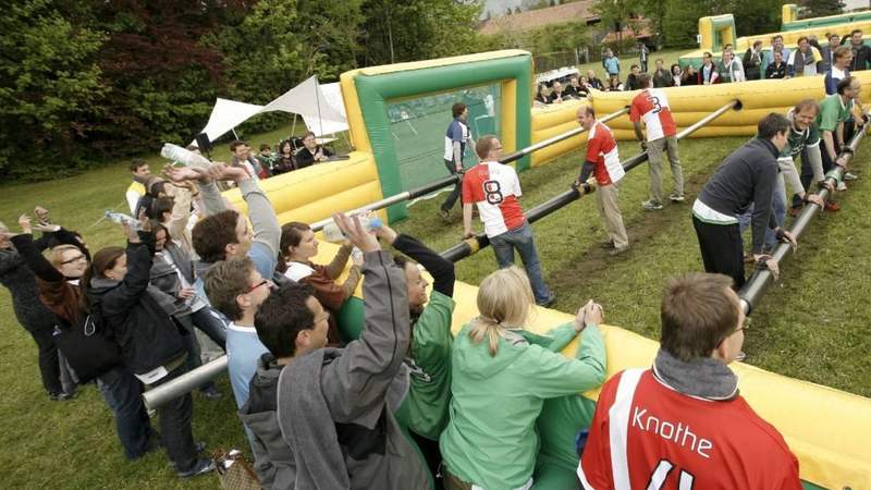 Menschenkicker - Fußball Teambuilding