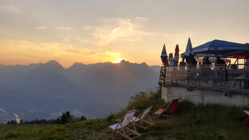 Firmenparty auf Tiroler Berghaus