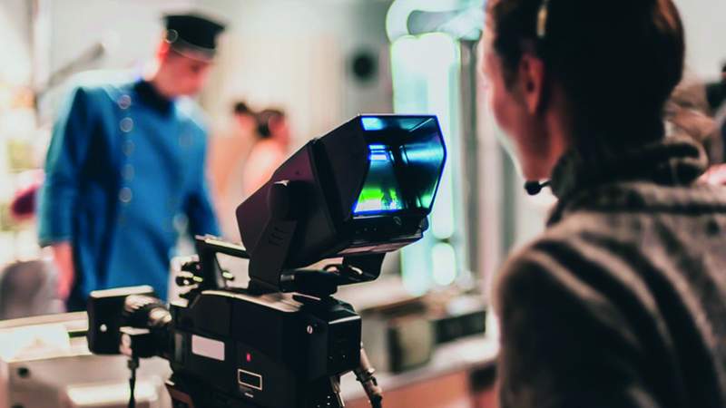 Business-Movie, Film-Dreh für Teams