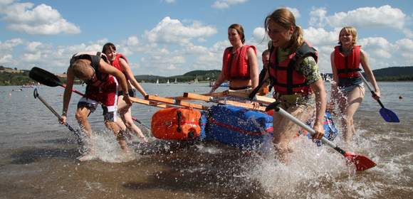 Abenteuer Floßbau: Get Wet!