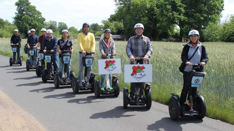 Die 03er auf Segway Tour