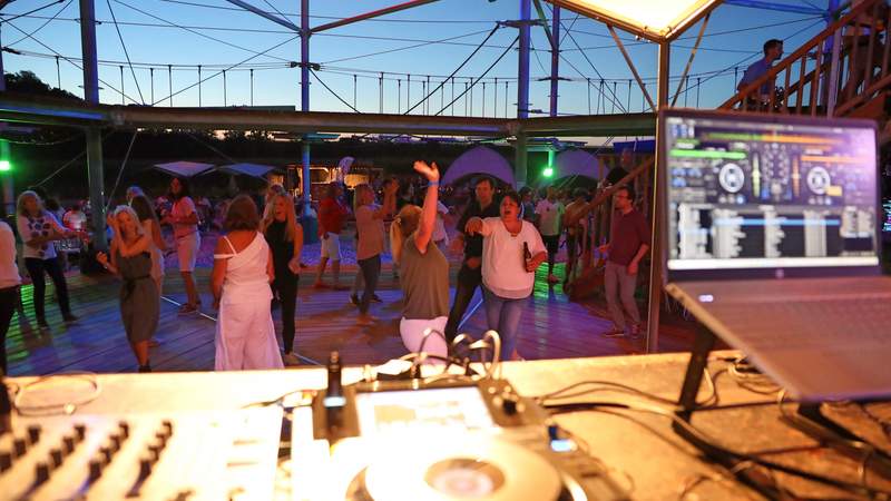 Sommerfest auf dem Frankenturm-Areal