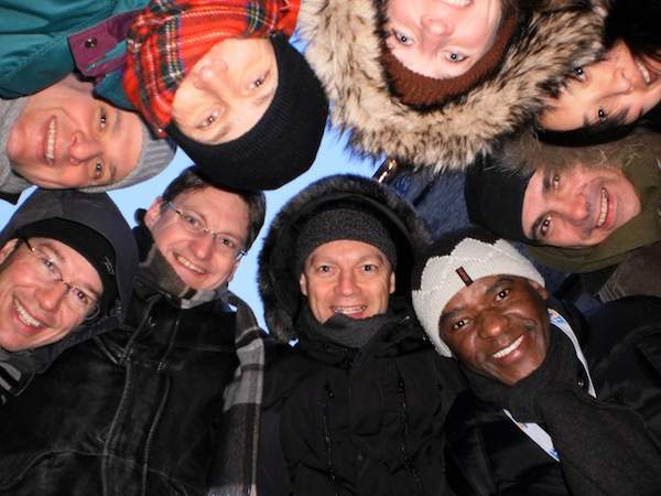 Teamevent im Schnee