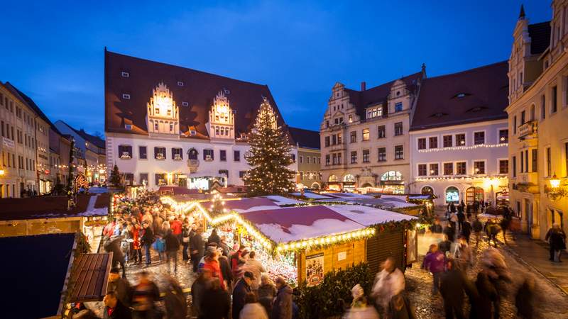 Weihnachtsstimmung in Meißen meißen, Weihnachtsfeier, Elbland