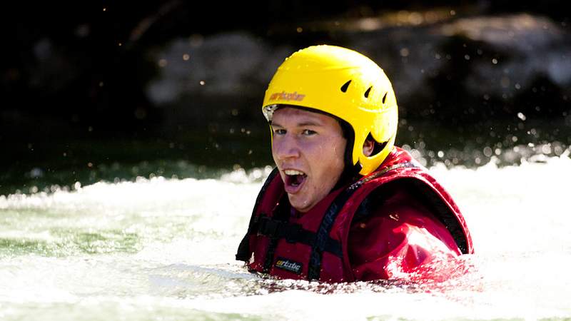 Raftingtour auf der Isar