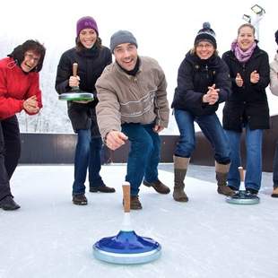 Winterzauber auf dem Eis