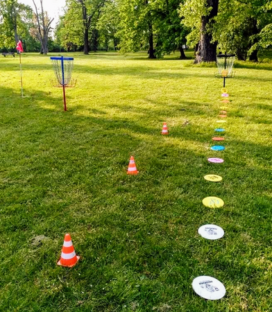 Teamevent Frisbeegolf / Discgolf in Leipzig