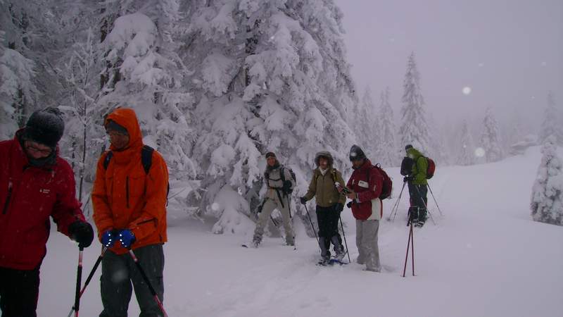 Schneeschuh-Wandern in Niederbayern