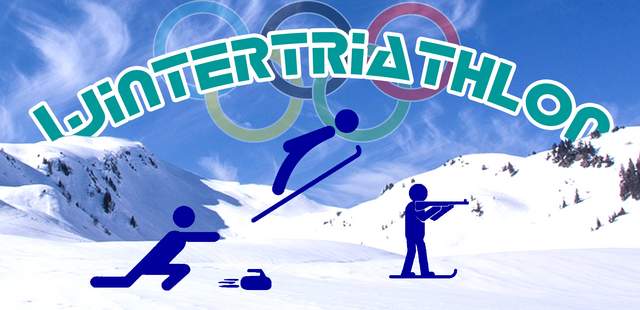 Teambuilding, Wintertriathlon, Winter Games, Teambuilding, Curling, Lasergewehrschießen, Virtuelles Ski Jumping