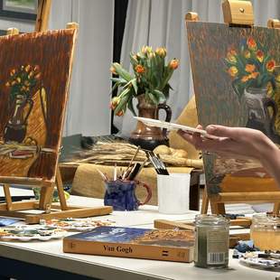 Draw Like Van Gogh - Kreativer Akryl Malkurs