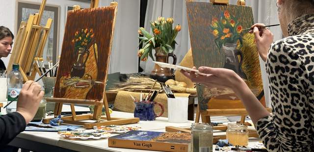 Draw Like Van Gogh - Kreativer Akryl Malkurs