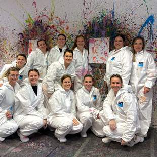 ART WAVE - Action Painting Teamevent