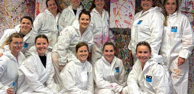 ART WAVE - Action Painting Teamevent