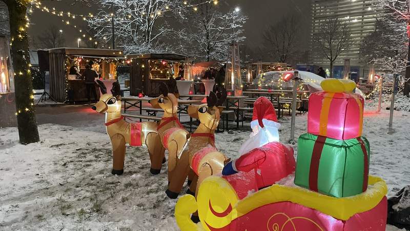 Mobiler Weihnachtsmarkt