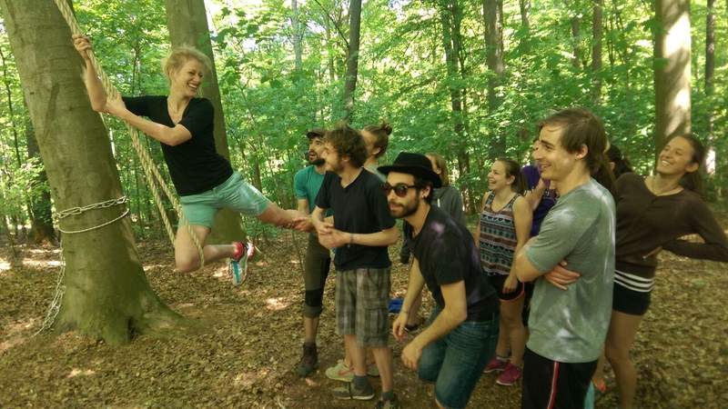 Sprung ans Tau Team-challenge