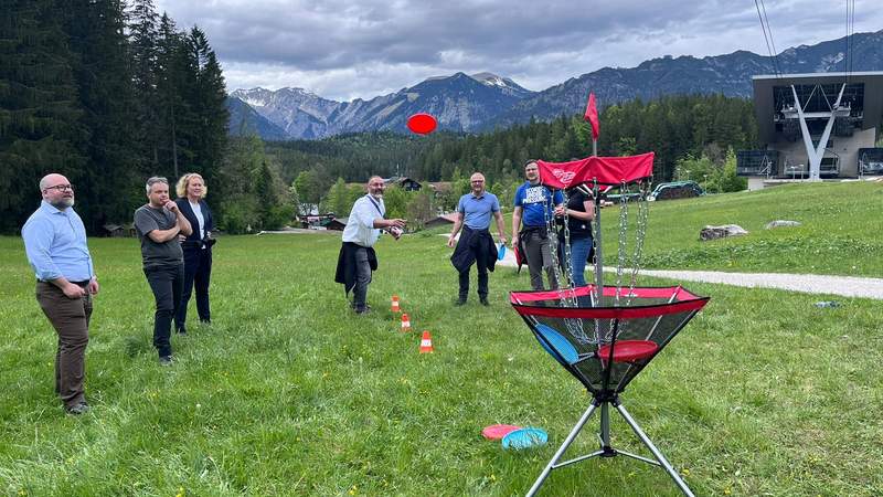 Teamevent in den Bergen