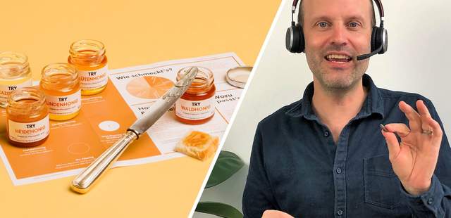 Online Honig-Tasting