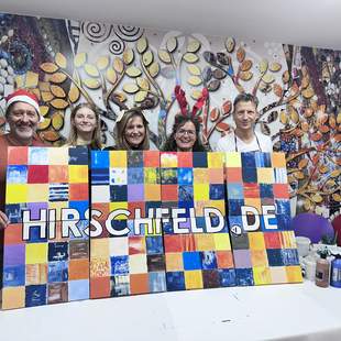 Puzzle Painting: Unsere kreative Weihnachtsfe