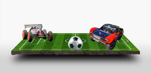 Teamevent RC-Car Fußball